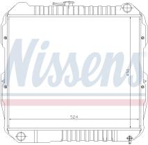 Nissens 64846 - RADIADOR TOYOTA HI-LUX V(N80.N90.N1