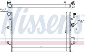 Nissens 65015 - RADIA VW TIGUAN 2.0 TDI (6/07>) SHARAN/SEAT ALHAMBRA