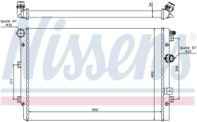 Nissens 65015 - RADIA VW TIGUAN 2.0 TDI (6/07>) VW SHARAN A/M
