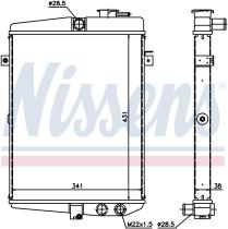 Nissens 65081 - RADIADOR AUDI 80/90 (B1)(72-)1.3