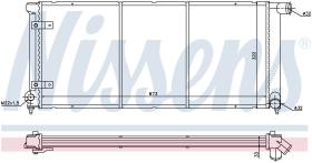 Nissens 65175 - RADIADOR VOLKSWAGEN JETTA II(19E.1G