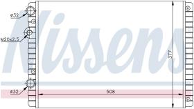 Nissens 652321 - RADIA VW POLO IV 1.9D -AC (94>99) 1.9D +/-AC (99>01)
