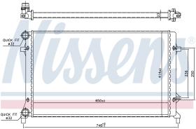 Nissens 65277 - RADIADOR SEAT TOLEDO III(5P2)(04-)1