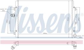 Nissens 65281A - RADIA AUDI A3 II/VW GOLF V/LEON II 2.0TDI 140CV (03>)