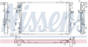 Nissens 65282A - RADIA VW TRANSPORTER T5 1.9TDI/2.0 M/A (09-03>)