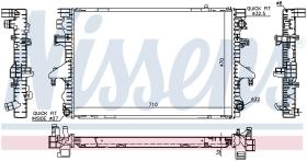 Nissens 65283A - RADIA VW TRANSPORTER T5 2.5 R5 TDI M/A (09-03>)