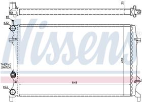 Nissens 65296 - RADIADOR VOLKSWAGEN JETTA IV(162.16