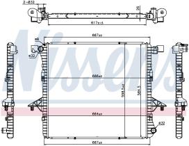 Nissens 65298 - RADIA VW AMAROK (11>)