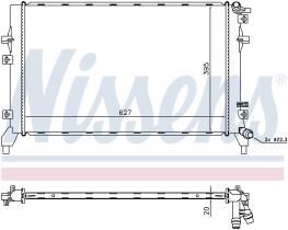 Nissens 65315 - RADIADOR VOLKSWAGEN TIGUAN(5N)(07-)