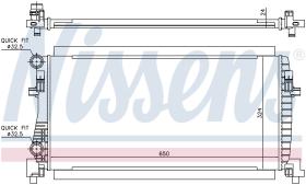 Nissens 65317 - RADIA AUDI A3 III/VW GOLF VII/LEON III (13>) A/M