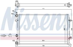 Nissens 65321 - RADIADOR VOLKSWAGEN PASSAT B7(362.3