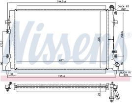 Nissens 65324 - SEAT LEON 1.2/1.4TSI (11/07) ALTEA (4/10>)