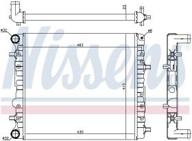 Nissens 65325 - RADIADOR VOLKSWAGEN FOX(5Z)(05-)1.4