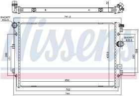 Nissens 65330 - RADIADOR VOLKSWAGEN TIGUAN(5N)(07-)