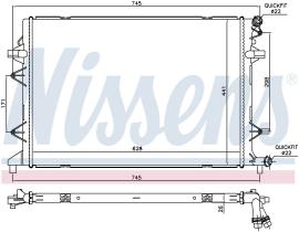 Nissens 65340 - RADIA SKODA YETI 2.0TDI (09>) VW GOLF VI  (08>) BEETLE