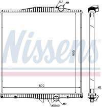 Nissens 654620 - RADIA VOLVO V.I. FH12/FH16 (93>) 900*900*48