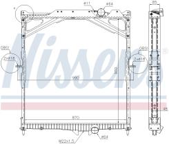 Nissens 65467A - RADIADOR TERBERG FH(02-)