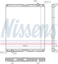 Nissens 65483 - RADIA VOLVO V.I. B12M BUS 876*807*52