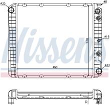 Nissens 65520A - RADIADOR VOLVO 940(944.945)(90-)2.3