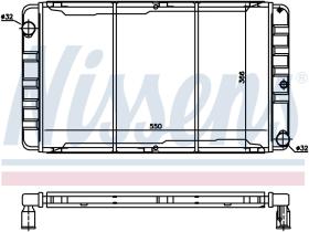 Nissens 65506 - RADIADOR VOLVO 340/360(79-)2.0