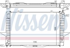 Nissens 65546A - RADIADOR VOLVO V70(LW)(96-)2.0 TURB