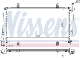 Nissens 65551A - RADIA VOLVO S40/V40 2.0 TURBO (06-95>)