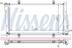 Nissens 65560A - RADIA VOLVO S40/V40 1.9TDI (01>04) MITSUBISHI CARISMA (00>)