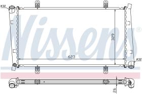 Nissens 65560A - RADIA VOLVO S40/V40 1.9TDI (01>04) MITSUBISHI CARISMA (00>)