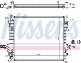 Nissens 65613A - RADIA VOLVO XC90 D5/2.5T/3.2I V6/T6/V8 (02->) M/A