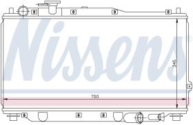 Nissens 66604 - RADIA KIA CARENS I 1.8 16V (02>)SEPHIA II/SHUMA 1.5/1.6(98>)