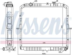 Nissens 66622 - RADIA KIA K-SERIE 2.5TDCI (01>)