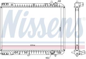 Nissens 666230 - RADIA KIA CARNIVAL II 2.9 CRDI (5/06>) MAN (DOOWOON)