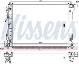 Nissens 666233 - RADIADOR HYUNDAI TUCSON(TL)(15-)2.0