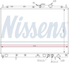 Nissens 66628 - RADIADOR KIA JOICE(00-)2.0 I 16V