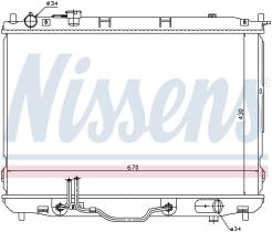 Nissens 66634 - RADIADOR KIA CARENS I(RS)(02-)1.8 I