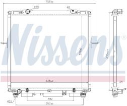 Nissens 66659 - RADIA KIA SORENTO I 2.4I/3.5 V6 (8/02>) M/A