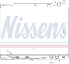 Nissens 66671 - KIA CARNIVAL II 2.9 CRDI (5/06>10/06) MAN/AUT.