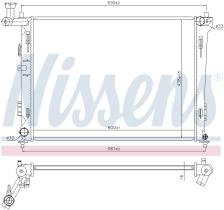 Nissens 66674 - RADIA HYUNDAI I30 1.4/1.6/2.0 (07>)