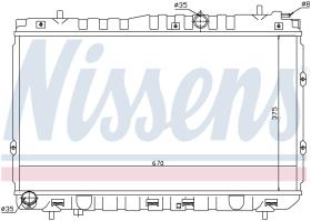 Nissens 66681 - RADIA KIA CERATO 1.5CRDI (05-)