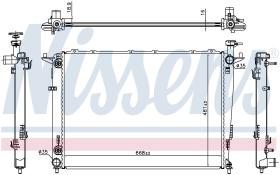 Nissens 66696 - RADIADOR KIA SORENTO II(XM)(10-)3.5