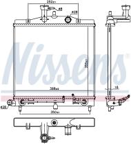 Nissens 66771 - RADIADOR KIA PICANTO(BA)(04-)1.1