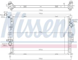 Nissens 66862 - RADIADOR FORD KUGA(CBS)(13-)1.6 ECO