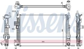 Nissens 66869 - RADIADOR FORD C-MAX(CB7.CEU)(10-)1.