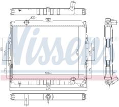 Nissens 67046 - RADIA GALLOPER EXCEED 2.5TDI (97>03)