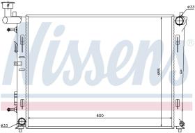 Nissens 67076 - RADIADOR HYUNDAI I30(FD)(07-)1.4 I