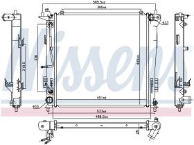 Nissens 67078 - RADIADOR HYUNDAI I30(FD)(07-)1.6 CR