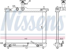 Nissens 67098 - HYUNDAI I10 (PA) 1.1 AUT. (6/08>)