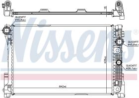 Nissens 67164 - RADIADOR MERCEDES C-CLASS W 204(07-