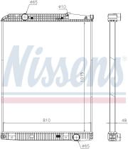 Nissens 671650 - RADIADOR MERCEDES TOURISMO(94-)O 35