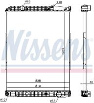 Nissens 671690 - RADIA MB BUS TRAVEGO(99-) O 580 - LATERALES